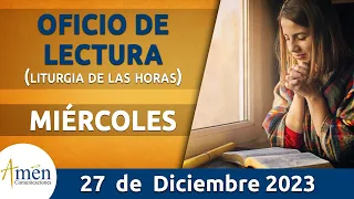 Oficio de Lectura de hoy Miércoles 27 Diciembre de 2023 l Padre Carlos Yepes l  Católica | Dios