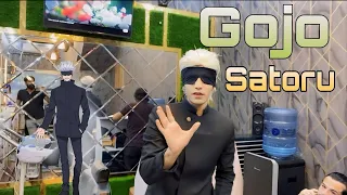 Gojo Satoru in Pakistan | New cosplay by Roomi | BTS (Behind The Seen) | Amazing reactions