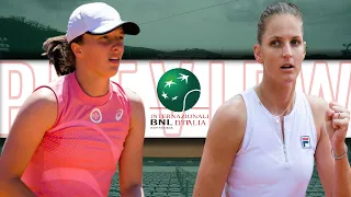 Iga Swiatek vs Karolina Pliskova Rome 2021 Final | PREVIEW