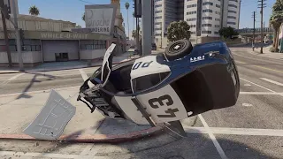 GTA 5 Car Crashes Compilation With Realistic Deformation Mod #33