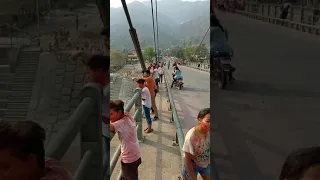 Mero kta haru lay karnali pull bata jump gardey// Watch The Full Video