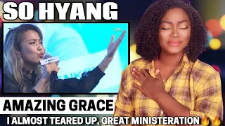 SINGER REACTS | SO HYANG (소향) - Amazing Grace (놀라운 은혜) REACTION!!!😱 | THE FIRST THANKS DAY