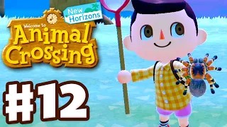 Catching a Tarantula! - Animal Crossing: New Horizons - Gameplay Walkthrough Part 12