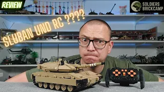 Sluban M38 - B1022 | Merkava MK IV | Reicht die Qualität für einen RC-Panzer???