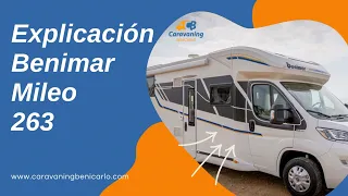 🚍 Autocaravana Benimar Mileo 263 año 2020 – Explicación Caravaning Benicarló