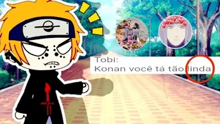 Akatsuki REACT a TikToks do Tobi||Tobi × Konan // Pain × Konan 🦋|| (Créditos na descrição)