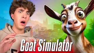 SOY UNA CABRA LOCA !! | Goat Simulator