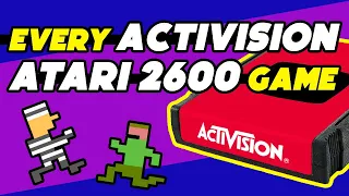 Atari 2600 Games by Activision | Trying all 45 (ft. PSPMan)