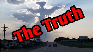 Unusual cloud formation resembles glowing angel in the sky THE TRUTH