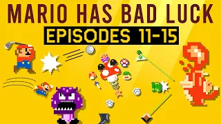 Mario Has Bad Luck, Ep 11-15: Power-ups, Golf, and Goombas!