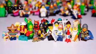 Lego Minifigures Series 20 Animation of All 16 Minifigures