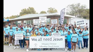 Ethiopian Christian Fellowship Church Kansas ,Proclaim Jesus At Johnson County Old Settlers Parade