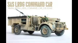 Tamiya British LRDG Command Car 1/35 | The Inner Nerd
