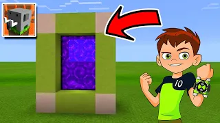 How to Make a PORTAL to BEN 10 in Craftsman: Building Craft