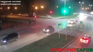 ДТП, Саров, перекресток ул Ак Харитона   ул Победы, 07 11 19