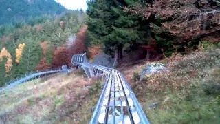 Hasenhorn Sommerrodelbahn (Todtnau / Schwarzwald) - der Höllenritt !!!