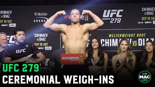 UFC 279 Ceremonial Weigh-Ins