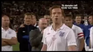 Damian Lewis Penalty Shot at Soccer Aid 2010