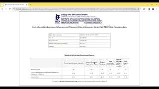 IBPS PO MAINS SCORECARD 2023 #ibps #banking #ibpspo #sbi #english