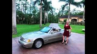 SOLD! 1998 Mercedes-Benz SL500 R129 Roadster Review w/MaryAnn For Sale by: AutoHaus of Naples!