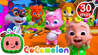 Hey Diddle Diddle Learn the Fiddle | CoComelon Animal Time - Learning with Animals