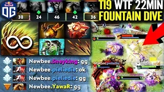 OG.Topson Bristleback Solo FOUNTAIN - OG vs EG - Game1 TI9 The International 2019 by Topson