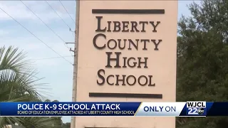 Unprovoked: Police K-9 attacks Liberty County school employee during drug sweep