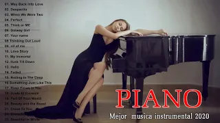 Las 30 mejores portadas de piano de canciones populares 2020  -  Mejor música instrumental 2020