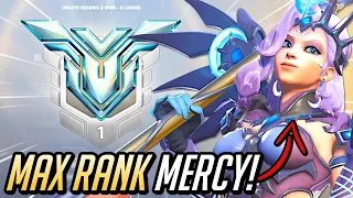 71% Win Rate MAX RANK Grandmaster Mercy 💜😇 - Overwatch 2