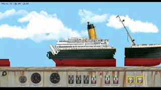Recovering and Repairing the Titanic in Floating Sandbox