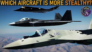 F-22, Su-57 & F-117: Exactly How Stealthy Are These Aircraft? | DCS WORLD
