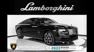 2020 Rolls Royce Wraith Black Badge LC810