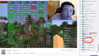 Toxic Twitch Streamers reaction to me Banning them on Minecraft...