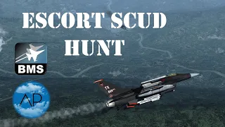 Falcon BMS - F-16C - Escort SCUD Hunt - Heli Pack Theater