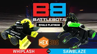 Hexbug BattleBots Rivals Platinum: Whiplash and Sawblaze Review