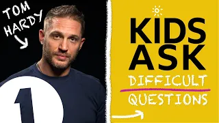 "What's the naughtiest thing you've ever done?":  Kids Ask Tom Hardy Difficult Questions