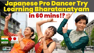 Japanese Dancers try learning Bharatanatyam in 60 mins!? Mayo Japan @kaketakujapan