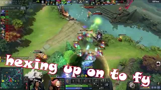 TobiWan freestyling. OG vs LGD final TI8