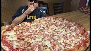 29" Team Pizza challenge done SOLO 1st time ever! w/guest Beard Meats Food
