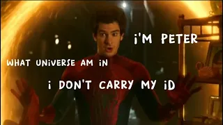 Andrew garfield being iconic in No Way Home [Humor]