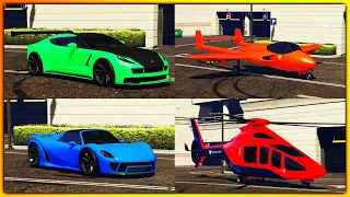 THE FASTEST VEHICLE IN THE GAME AND IN EACH CLASS OF VEHICLES (Cars, Bikes Planes ETC...)