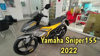 Updated Price of Yamaha Sniper 155 Standard Version 2022 | Matte Gray/Yellow