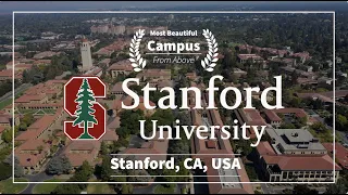 [USA] Stanford University, The Most Beautiful Campus In California l 4K Drone