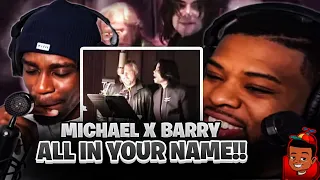 BabantheKidd FIRST TIME reacting to Michael Jackson ft. Barry Gibb - All In Your Name! (Music Video)