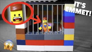 I CAPTURED EMMET IN REAL LIFE! *The Lego Movie!*