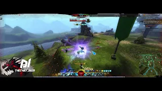 GW2 WvW Roaming Core Guardian Can still Hang with Willbender Both oneshotting and hitting hard!