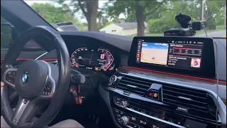 RIDING IN A TUNED BMW M550i!!