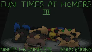 Fun Times at Homer's 3 / Nights 1-6 (Good Ending) Complete.