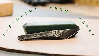How to make a custom knife - Kiridashi - Maker Movement