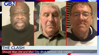 ‘It’s ludicrous’ - Matt Le Tissier and BLM-backer Weyman Bennett clash over Manchester clubs' crests